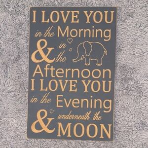 Wooden Nursery Wall Art